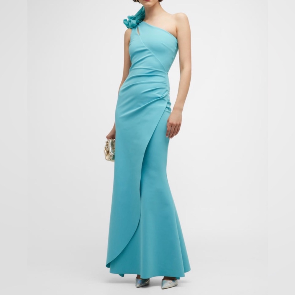 Chiara Boni One Shoulder Gown
